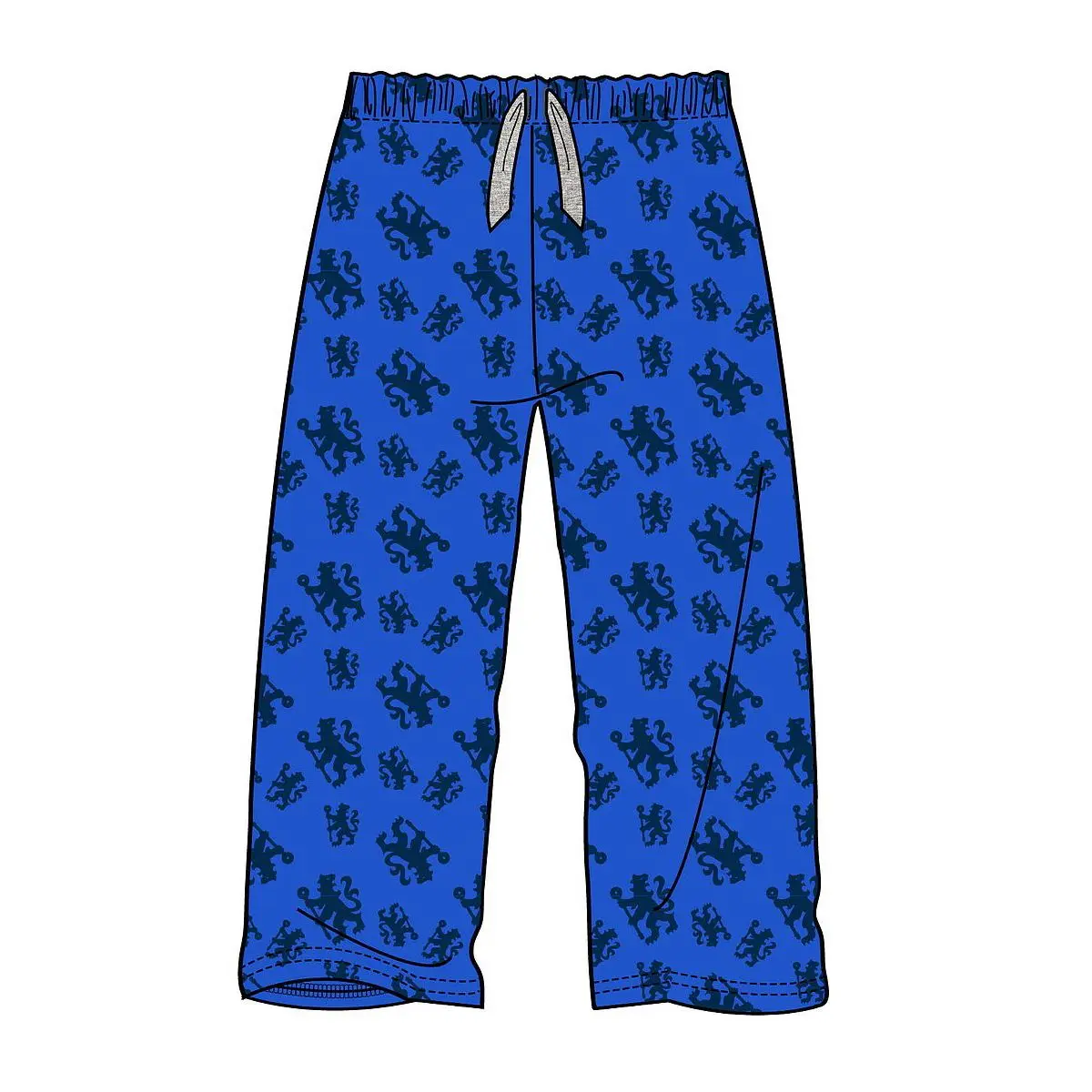 Mens Chelsea Crest Lounge Pants - Blue