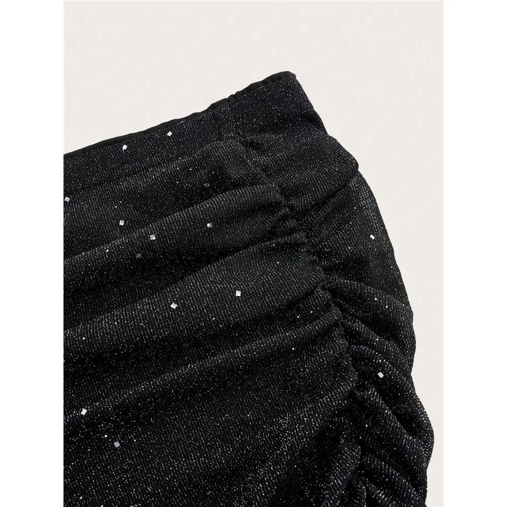 Skirt Concert Black Skirt Mini Party ' Women Size Plus Essnce tiktok - s Bodycon Skirt , Glitter Women Masquerade Ball