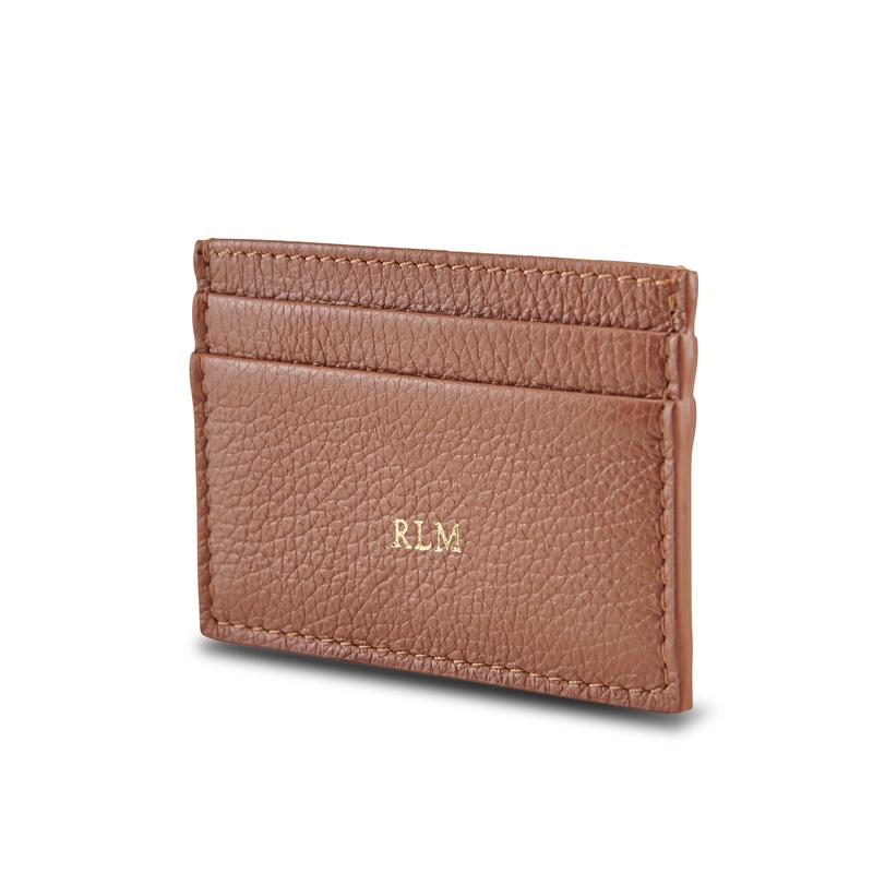 Card Holder Pebbled Leather 2