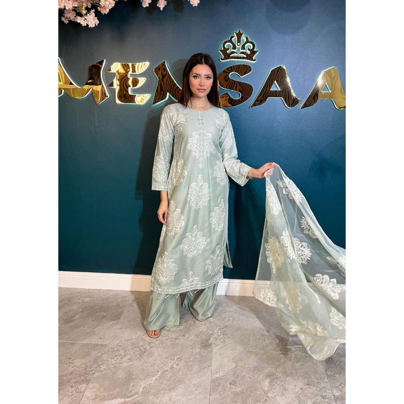 HK255 Dilreva - Mint Mummy n Me Outfit 4