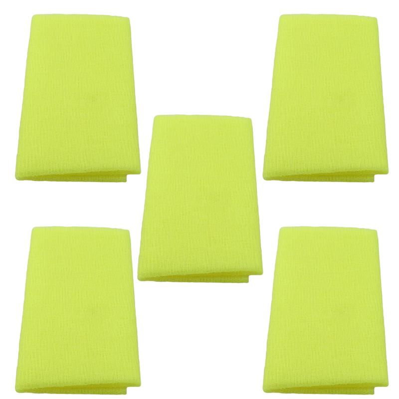 Product Introduction of Body Washing Clean Exfoliate Puff Body Nylon Wash Cloth Bath Towel Mesh Scrub Bodys Treatment Bath Shower Products Solid Color 32