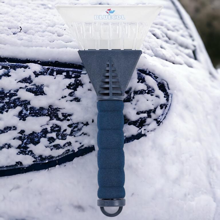 Bluecol Premium Car Windscreen Ice Scraper Frost Free Windshield De-Icer 5