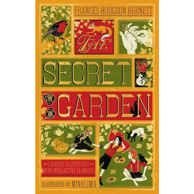 The Secret Garden (MinaLima Edition) (Illustrated with Interactive Elements) by Frances Burnett [Book]