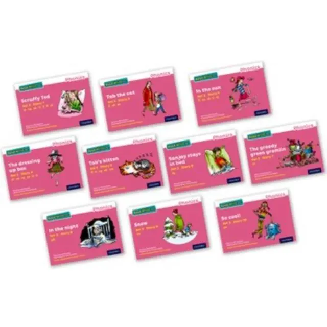 Read Write Inc. Phonics: Pink Set 3 Core Storybooks (Mixed Pack of 10) - Paperback Book - by Gill Munton - 9780198371670 - Oxford University Press