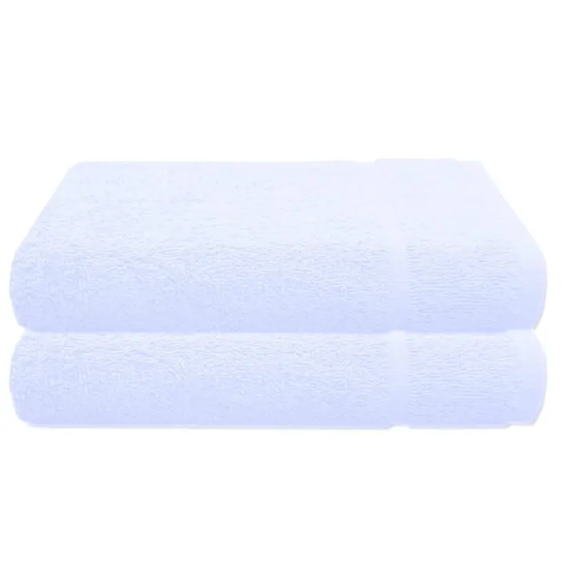 A & B TRADERS - 2x Cotton Hand Towels - 100% Ring Spun Quick Dry Hand Towels - Large Size 50 x 85cm Soft Absorbent Reusable 4