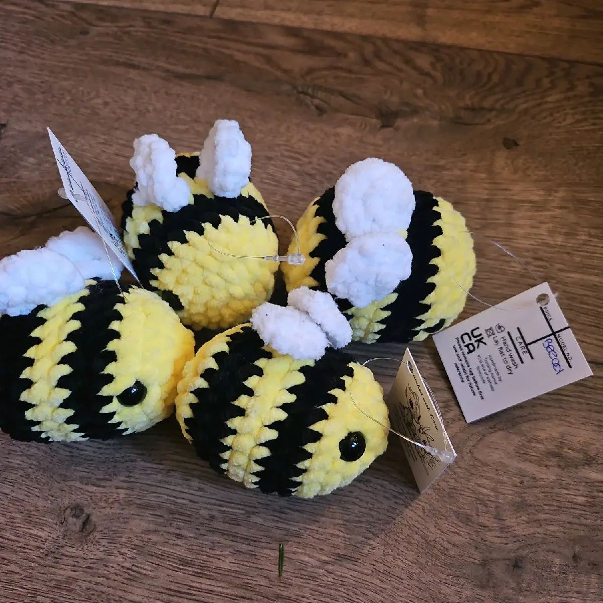 Crochet animal - Bumble Bee Toys - Handmade Stuffed Animals for Kids my jelly decoration bpa free