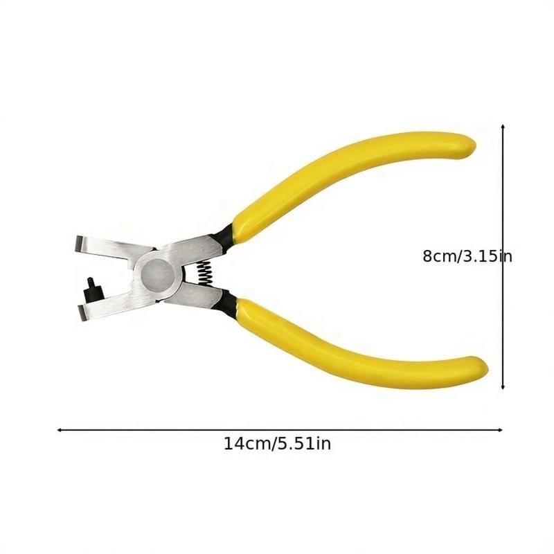 Rainbow Snowman  Universal Handheld Hole - puncher for Leather Straps: Ideal for Belts, Shoelaces & Watch Straps, 1pc, Tools for Men 1