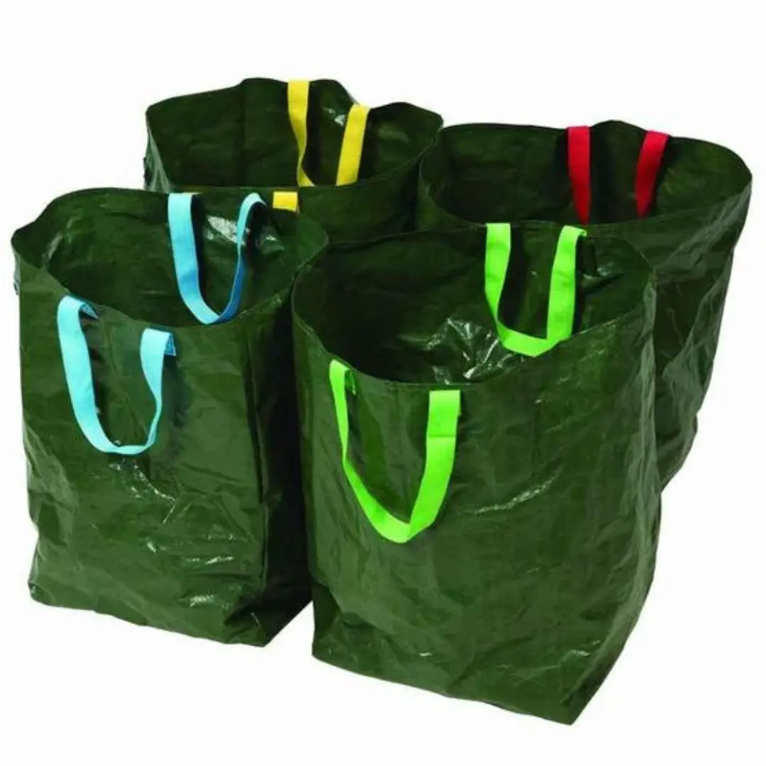 Recycling Bags 4pk 400 x 320 x 320mm Colour Coded Separation Waste Recycling Bag