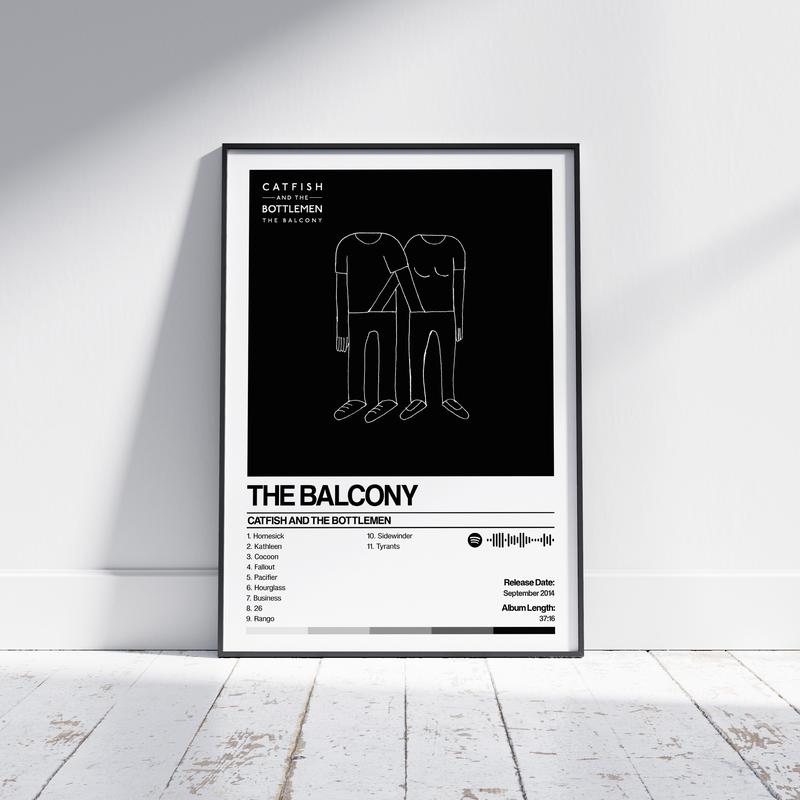 Catfish And The Bottlemen | Custom Album Artwork Print | Unique Poster Wall Art for Music Fans etsy prints 5