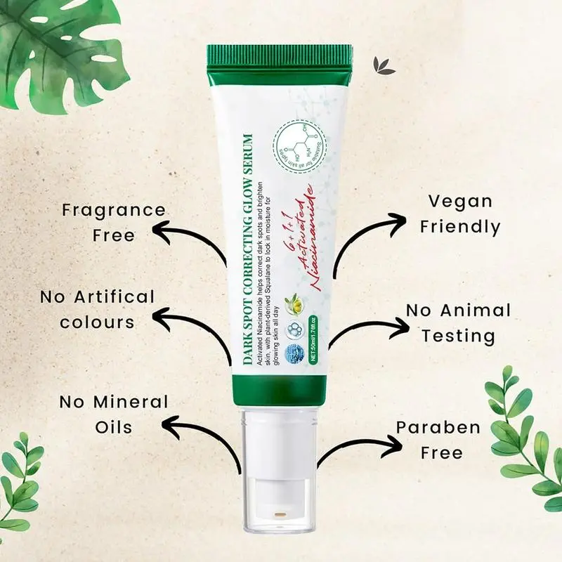 DarkSpot Black Spot Remover, Facial Correction Cream, Nicotinamide Facial Essence, Skin Repair for Lightening Sunburn and Acne Marks, Lightening Pigmentation and Rapidly Improving Skin Color, 50ml Skincare Serums Comfort 2