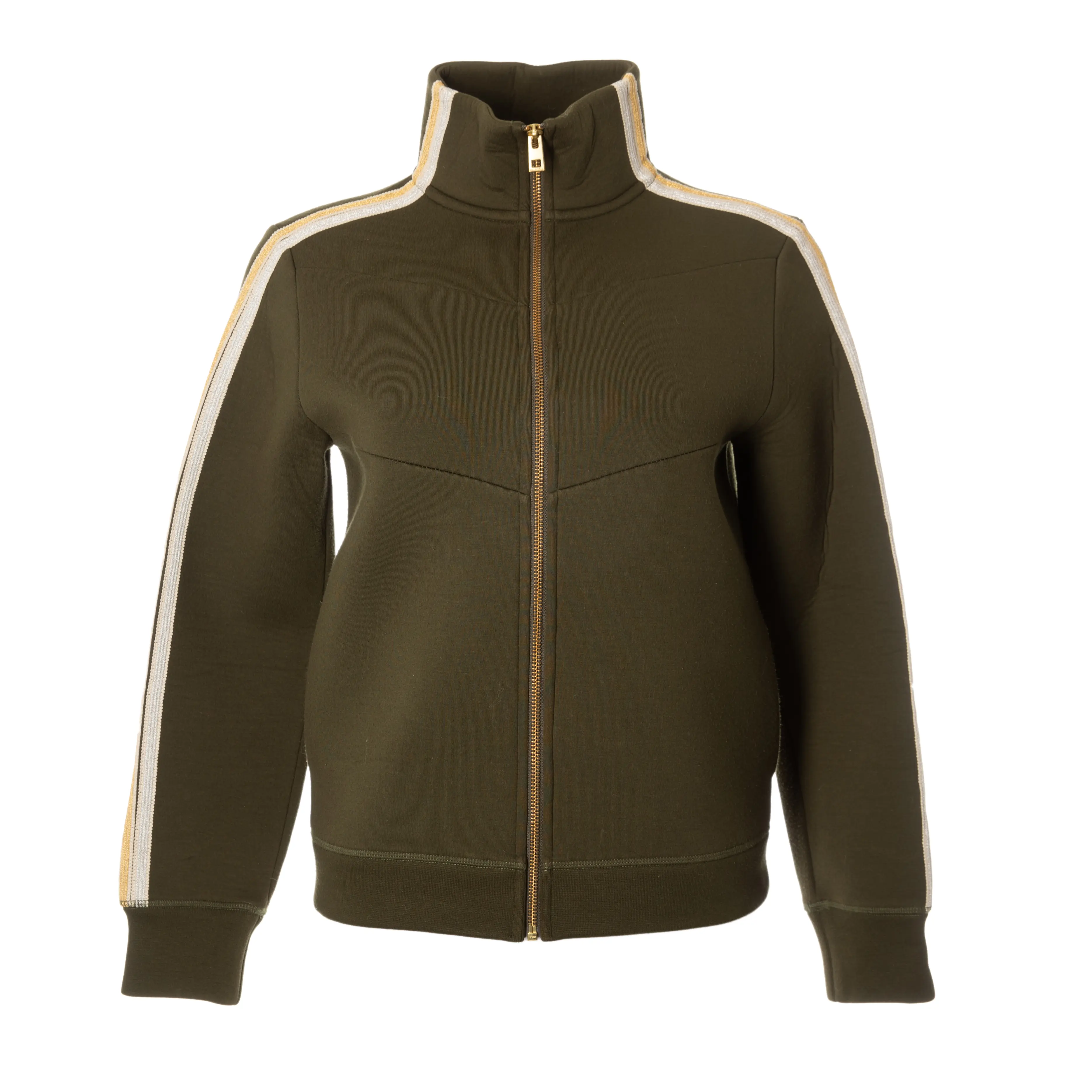 Preowned Zadig&amp;Voltaire Fleece XS / UK 6 Viscose Green Plain Regular All Seasons Excellent condition