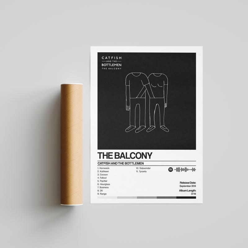 Catfish And The Bottlemen | Custom Album Artwork Print | Unique Poster Wall Art for Music Fans etsy prints 3