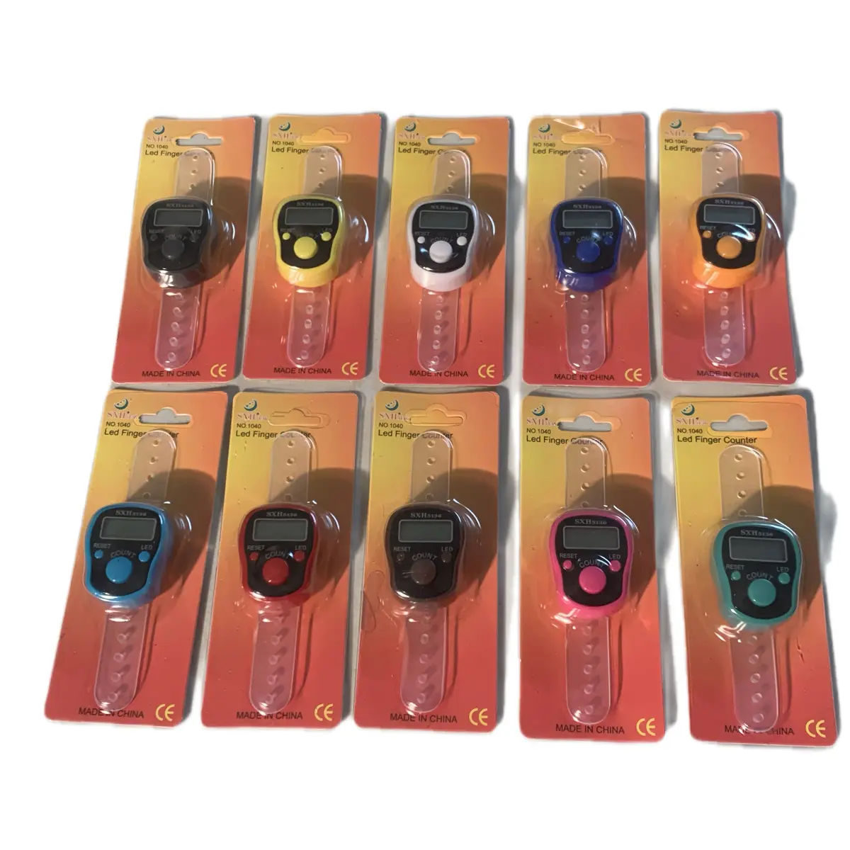 LED Tasbih Finger Counter Tasbeeh Zikr Different Colours
