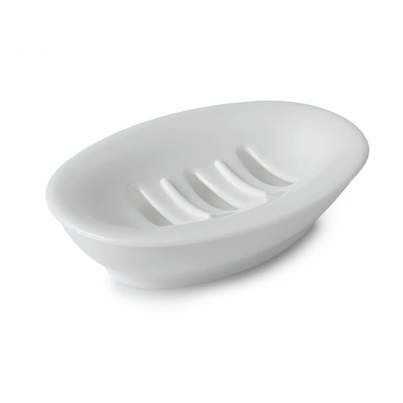 Spectrum Oval Soap Dish White