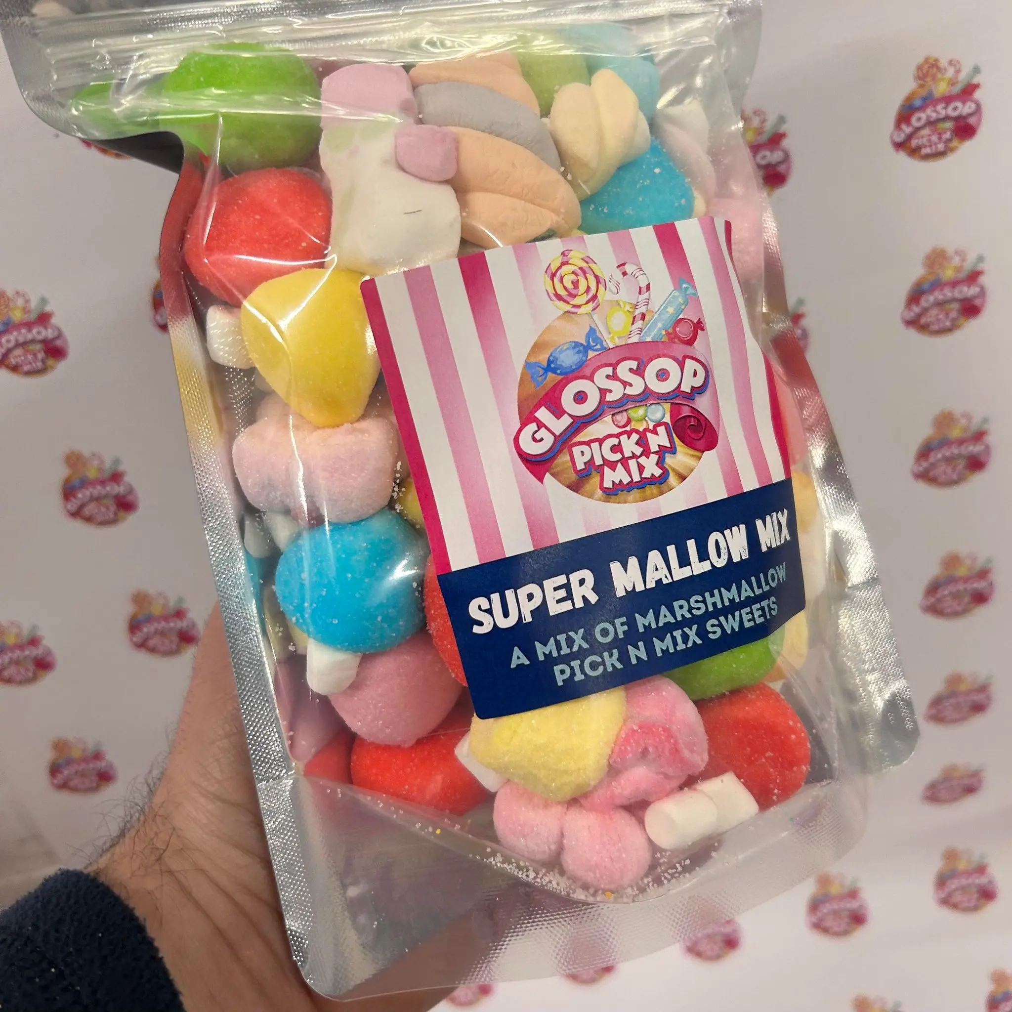 Super Mallow Mix Pouch with Paintballs, Cupcakes, Jelly Filled etc