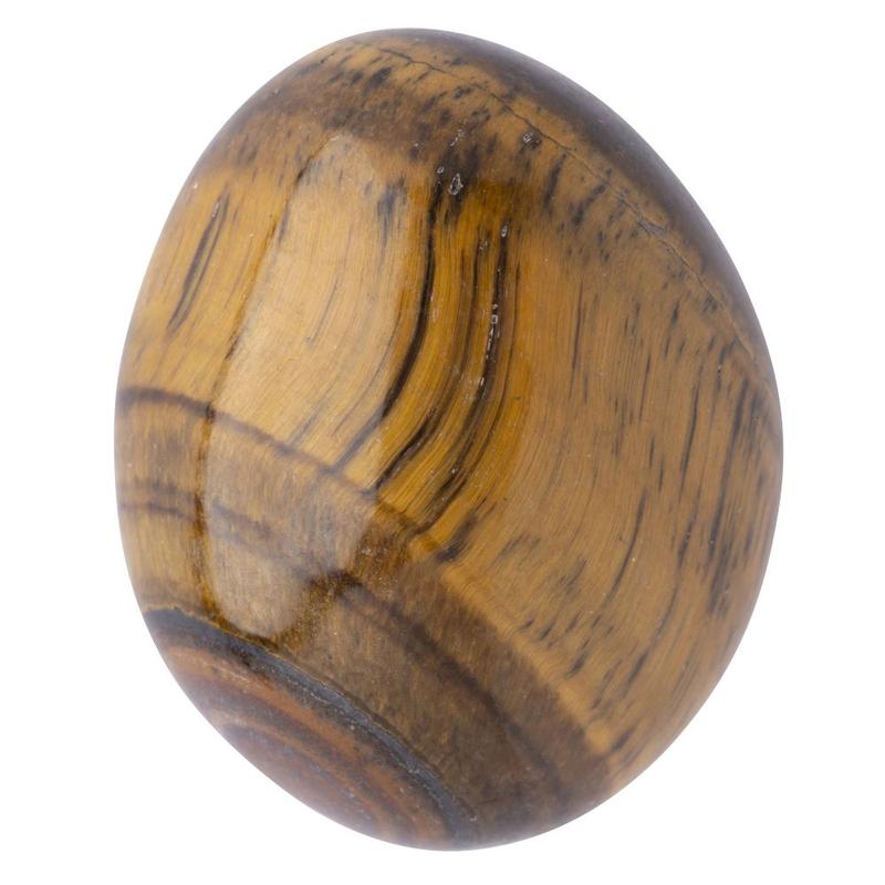 Tiger's Eye Large Tumblestone 3-4cm - Natural Crystal Decoration for Protection, Courage and Insight 3