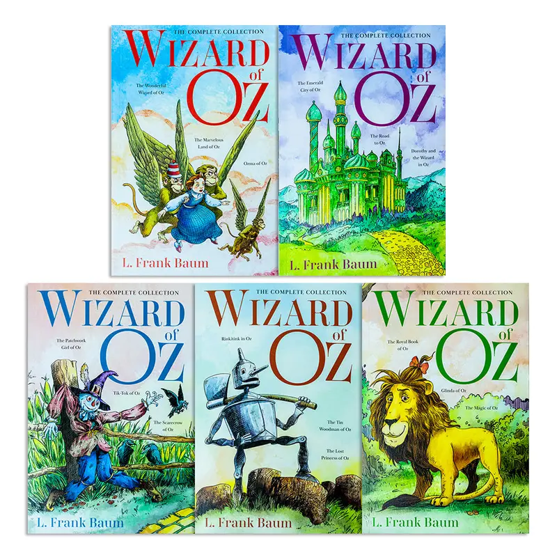 The Complete Wizard of Oz Series Collection: 15 Books by L. Frank Baum | Classic Fantasy Adventures & Enchanting Tales for Ages 8–12 4