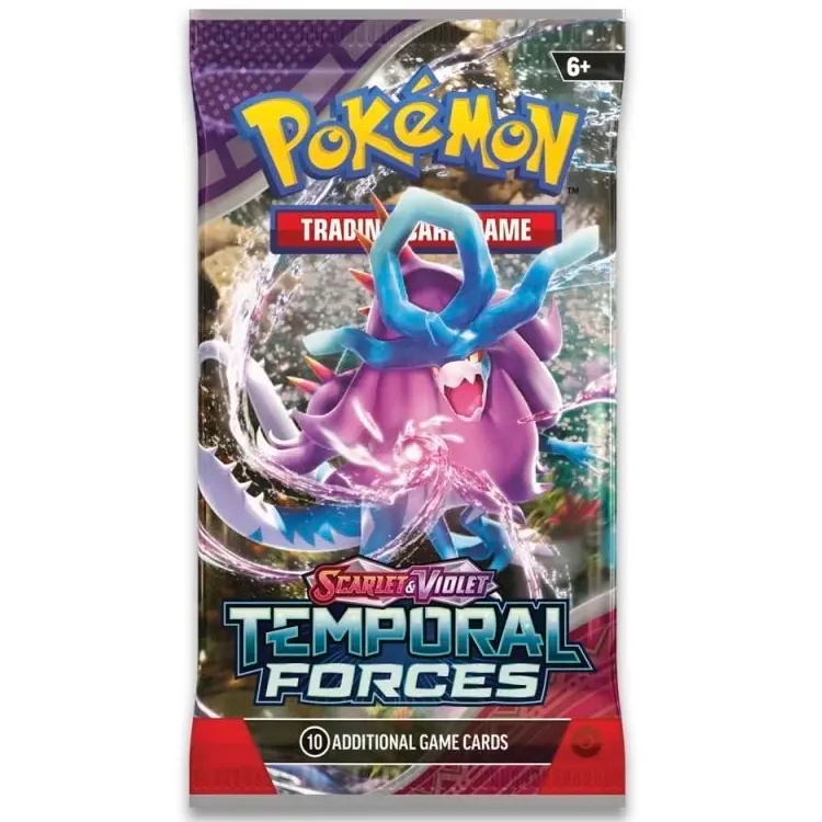 Pokemon Temporal Forces Booster Pack (sent sealed) - Trading Cards