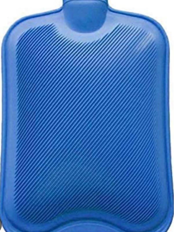 NEW 2 LITRE LARGE HOT WATER NATURAL RUBBER BOTTLE WARMER PAIN RELIEF HEAT Thick Cup 5