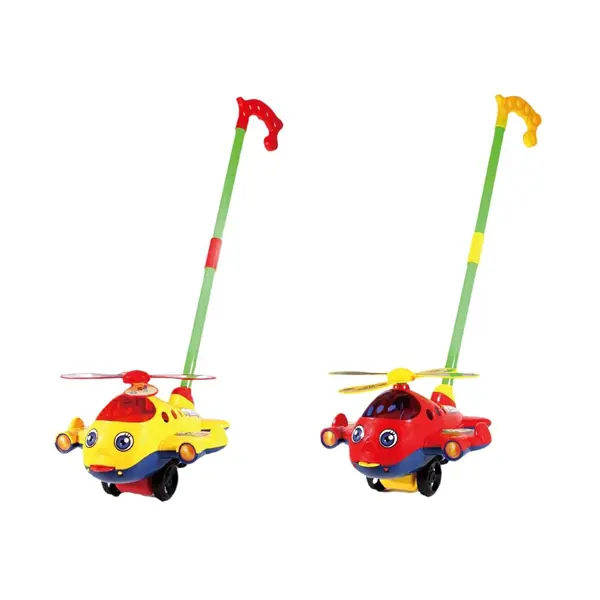 Baby Toddler Stroller push drag toys Cheap Educational Pull Hand Push Airplane Toy hand plane baby toys