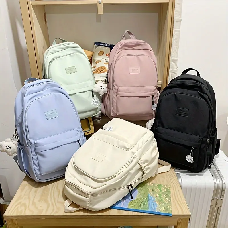 NEW High School Girls Backpack, Schoolbags For Teenage Girls, Multi Pockets New Backpack