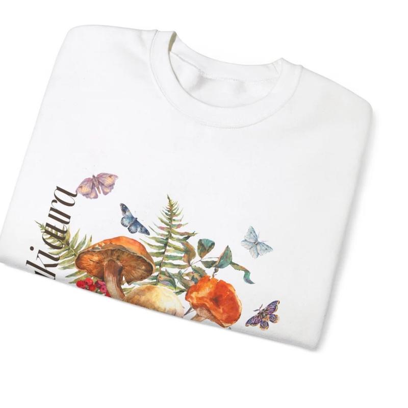 MERAKI AURA MUSHROOM Unisex Crewneck Sweatshirt 1