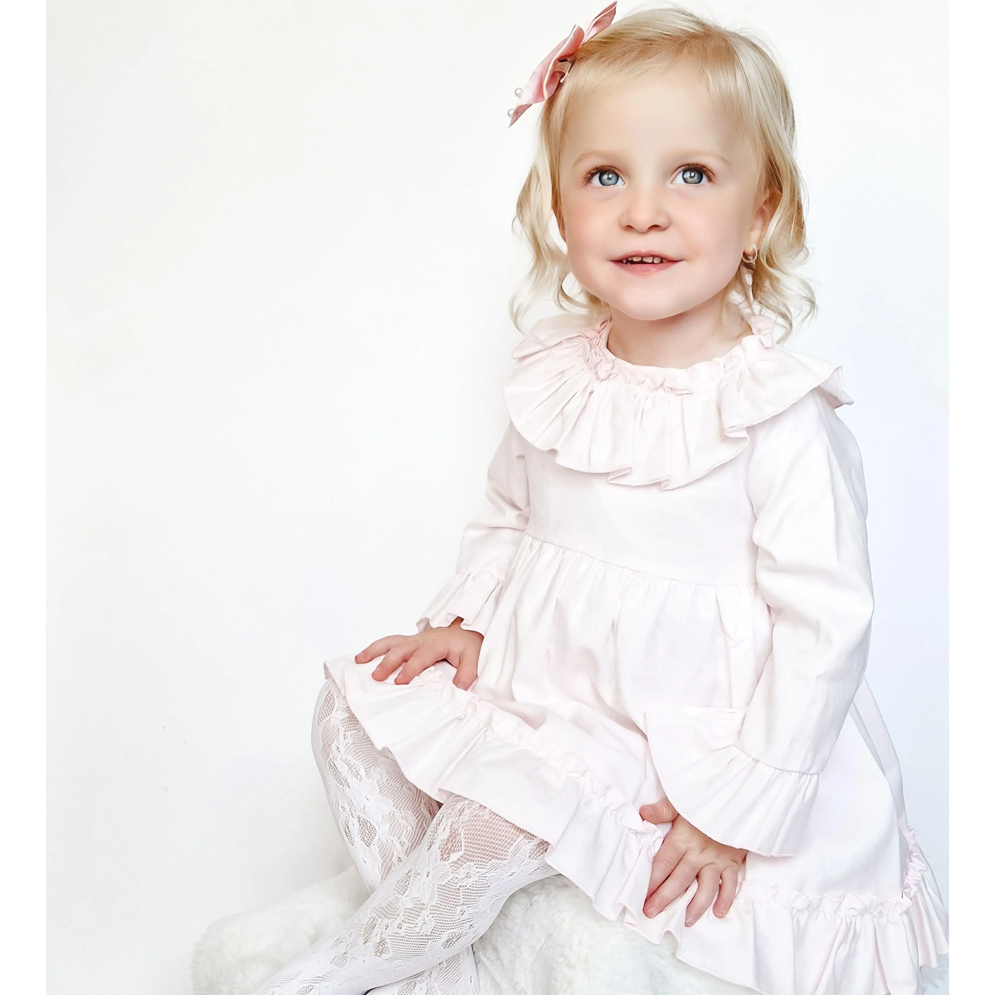AW24 Lor Miral Girls Pink Dress 42407