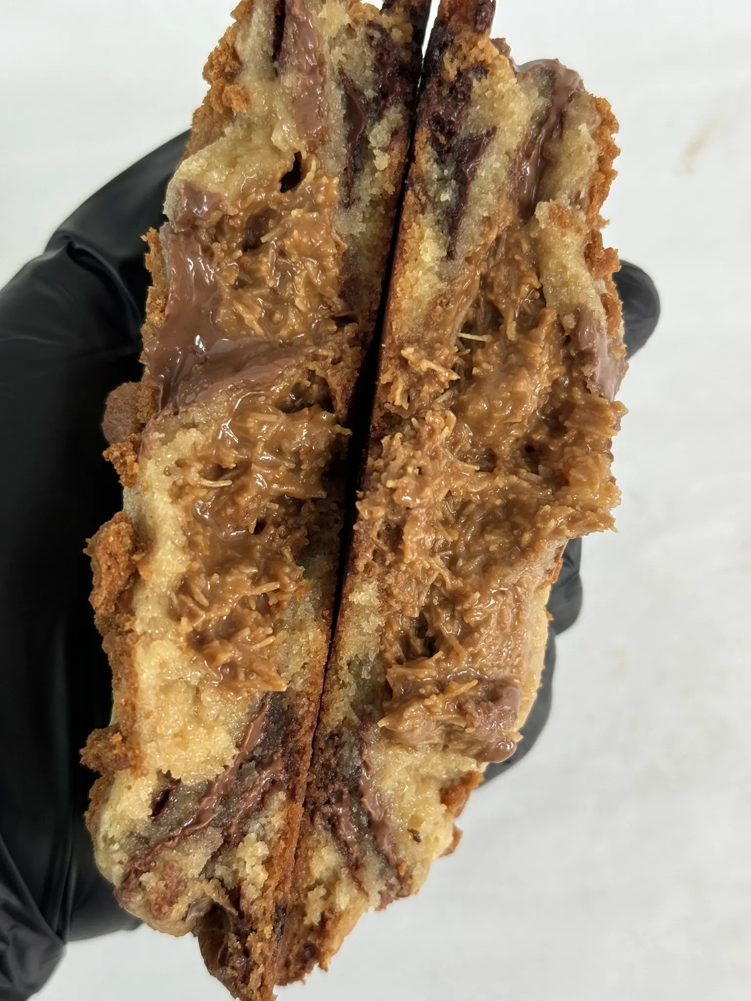 2x Biscoff Knafeh Stuffed Cookies with Belgian Chocolate chips   DISPATCHED Monday-Wednesday only