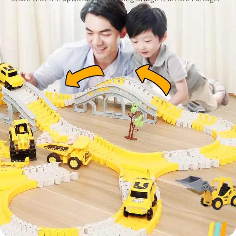 Children Electric Track Toy Car - Educational Toys 2