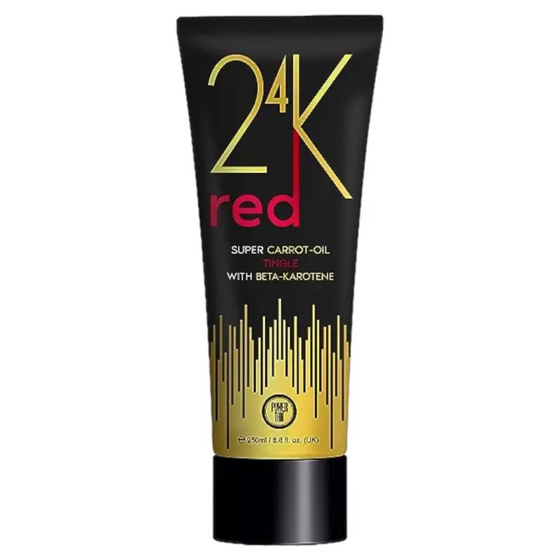 24k Red Super Carrot Oil Tingle Tanning Accelerator 0
