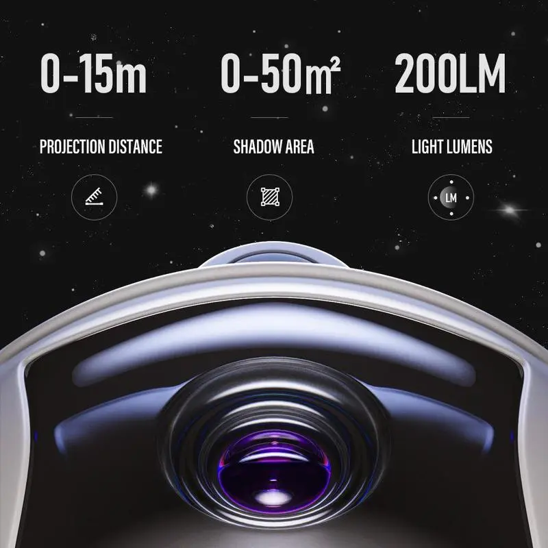 Galaxy Projector LED Lights, Astronaut Nebula Projector LED Lights, Starry Night Projector with Remote Control, Astronaut Projector Ambient Light for Theater Christmas Tiktok Shop, Novelty Light for Gift, Back to School Supplies, Christmas Decorations 5