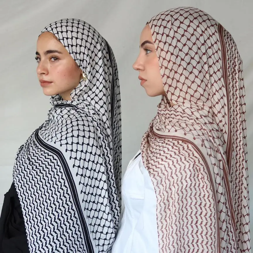 HASASERIES HS1180 Flowing Chiffon Hijab Sophisticate