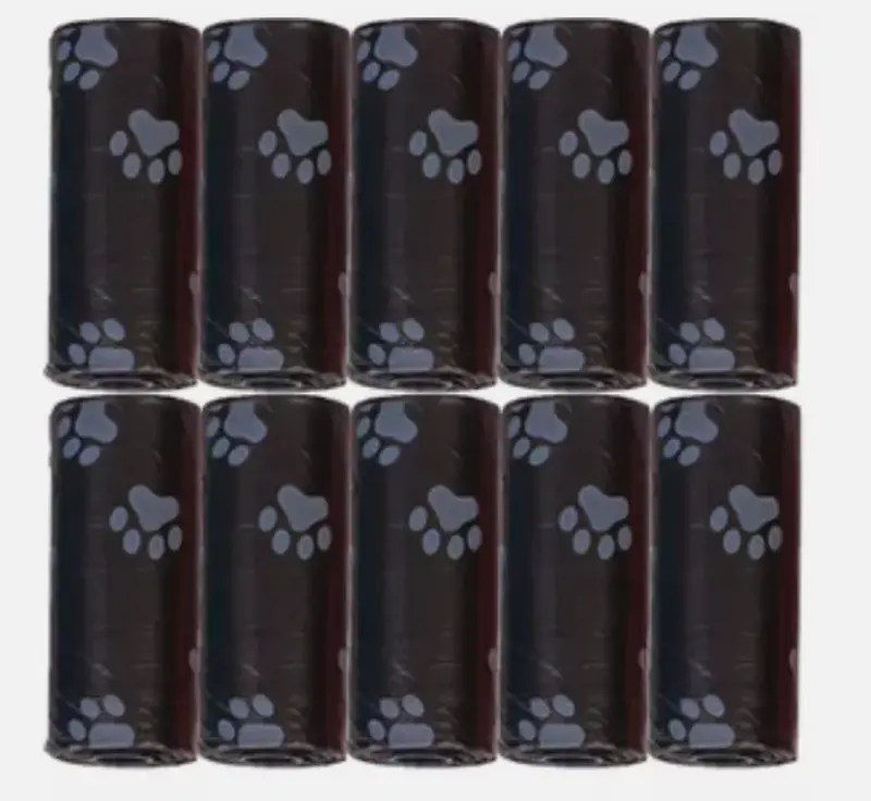 10 Rolls 150 Bags Biodegradable Pocket Size Puppy Poo Waste Strong Doggy Poop UK 2