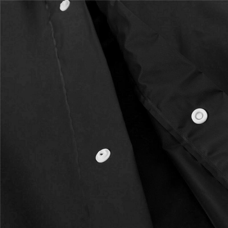 WATERPROOF RAINCOAT PONCHO REUSABLE PLASTIC ADULT CAMPING FESTIVAL RAIN COAT 5