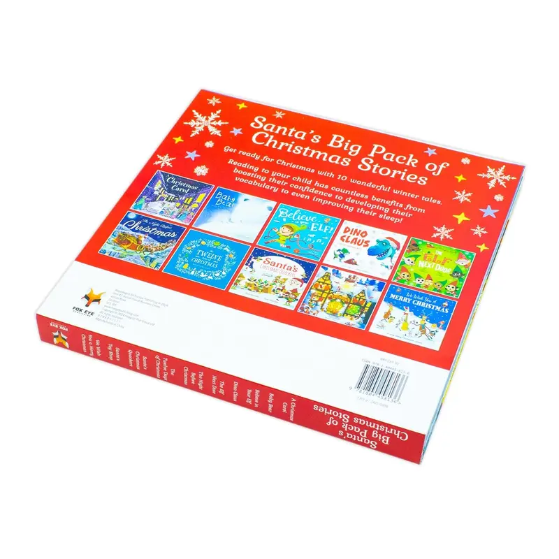Santa's Big Pack of Christmas Stories 10 Book Collection (Christas Carol, Baby Bear, The Elf Next Door, Dino Claus, The Night Before Christmas, Santa's Toy Shop) 1