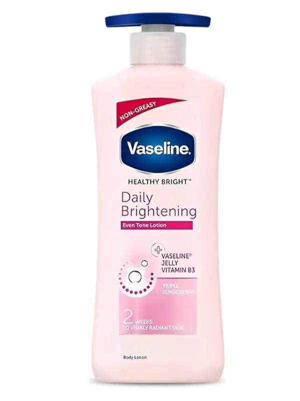 Vaseline Daily Brightening Even Tone Lotion 600ml - Moisturizer with Vitamin B3 0