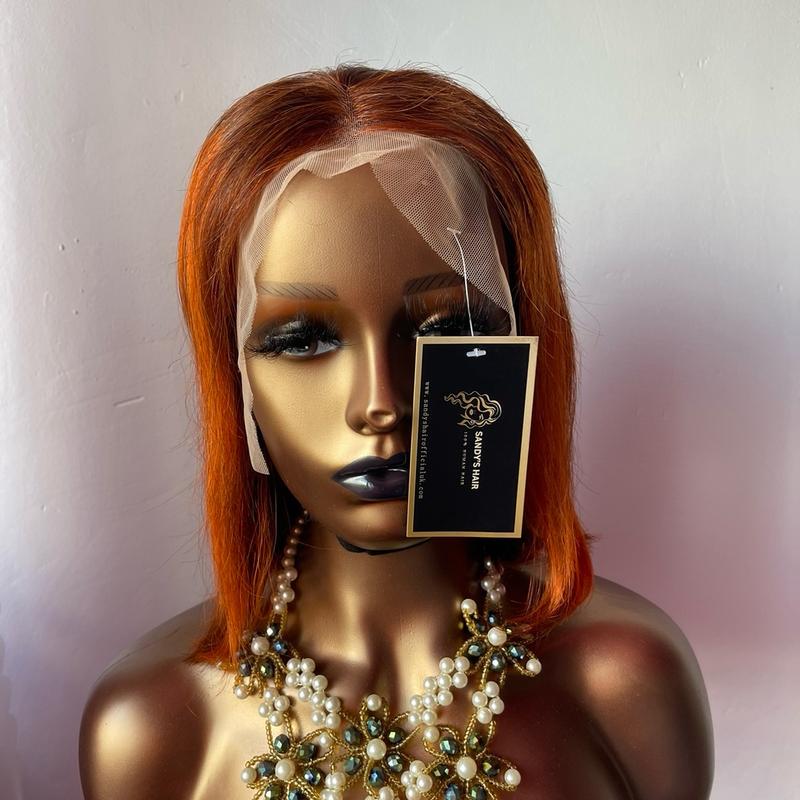 Colorful Bob wig inche 8 2