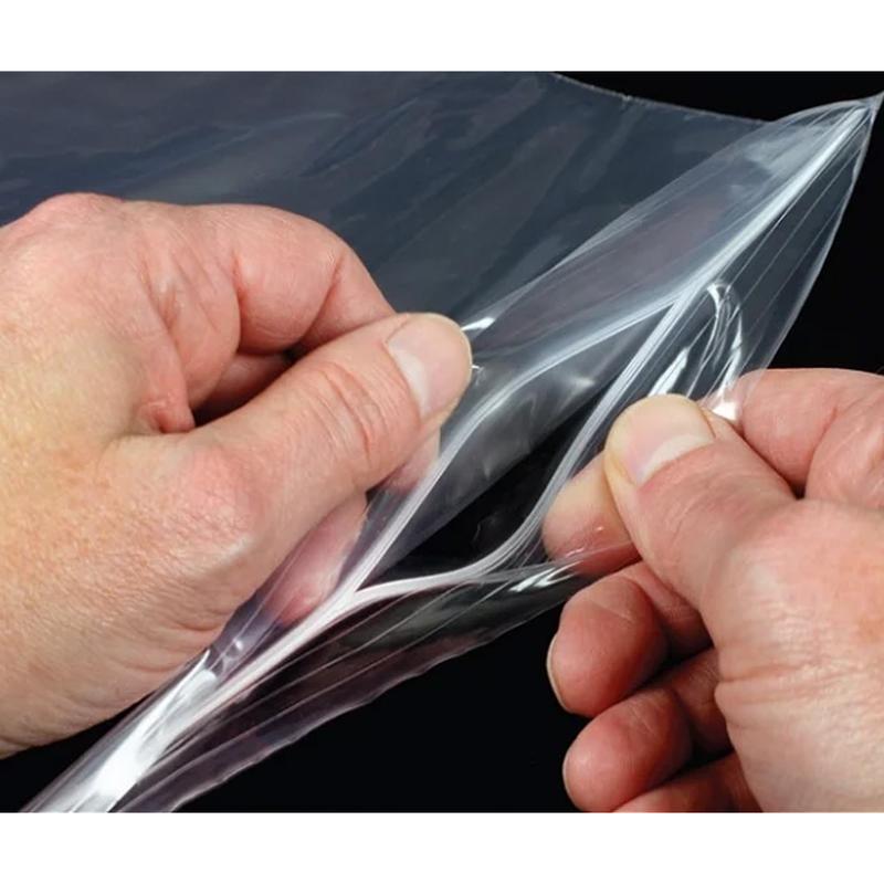 Selection Of Clear Polythene Sealable Plastic Zip Lock Grip Seal Bags 3