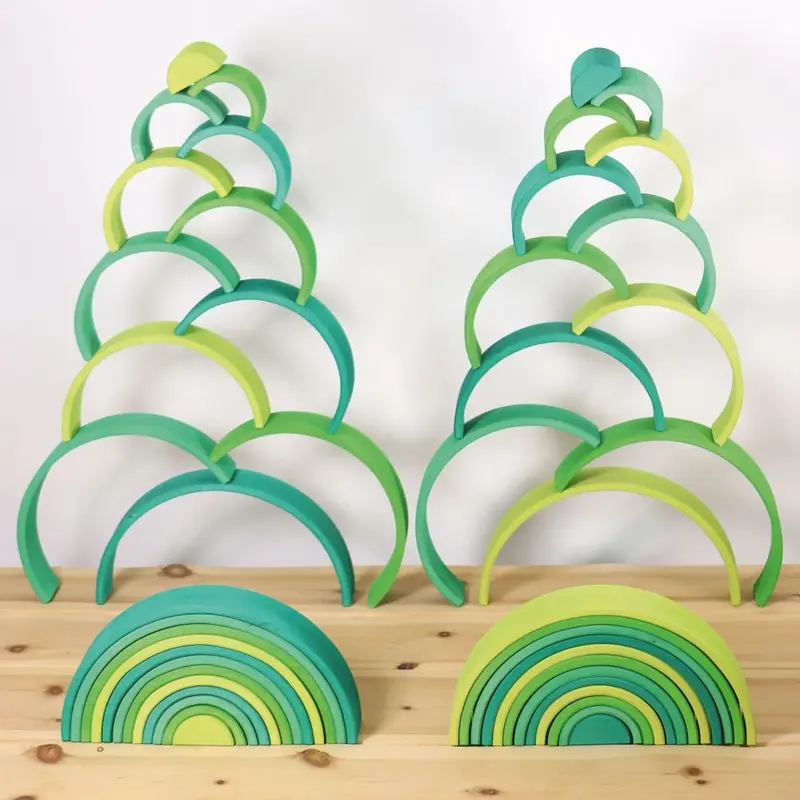 Grimm's Large Forest Green Rainbow 4