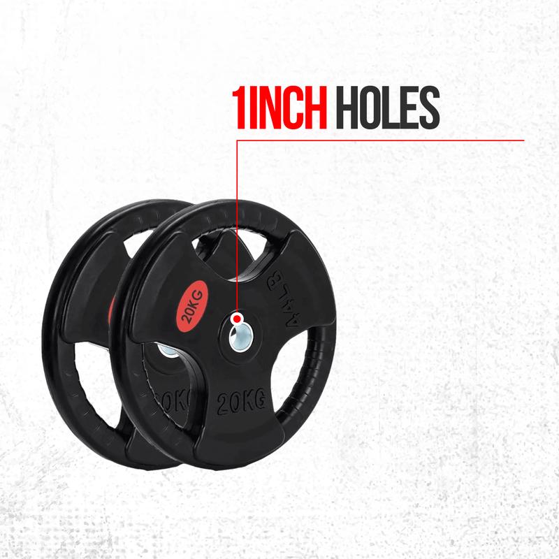 50KG / 70KG/ 100KG 1 Inch (1"/25mm) Weight Plates Set 8