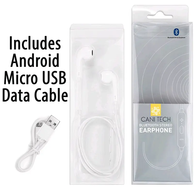 Wireless Bluetooth Earbuds with Inline Controls for Audio and Video Devices - Headphone 1