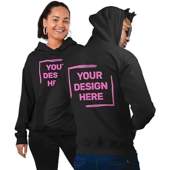 PERSONALISED CUSTOM PRINTED HOODIE Unisex