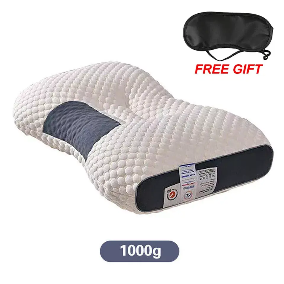 Foam-Pillow Cervical Memory For Neck and Shoulder Pain Ergonomic