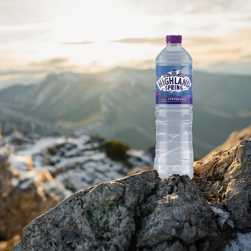 Highland Spring Natural Mineral Water Still In Plastic Bottle Pack of 12 x 1.5 Litre 1