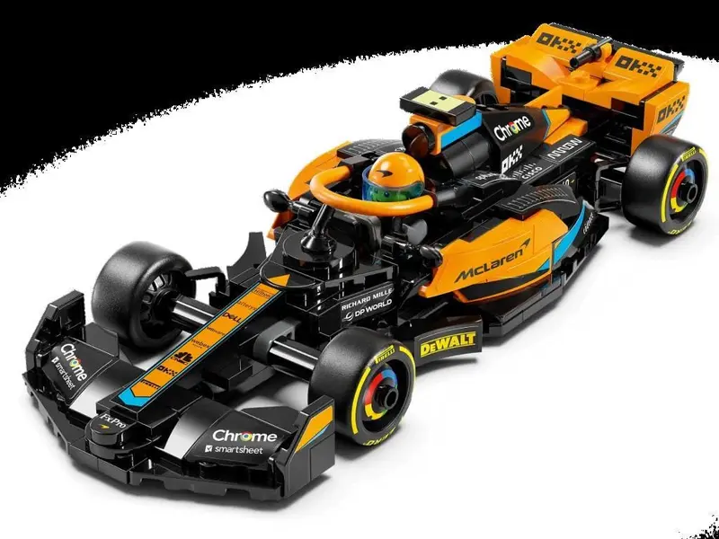 LEGO Speed Champions 2023 McLaren Formula 1 Race Car Toy for 9 Plus Year Old Kids, Boys & Girls who Love Independent Play, Buildable Vehicle Model Set, Kids' Bedroom Decoration, Birthday Gift 76919 1