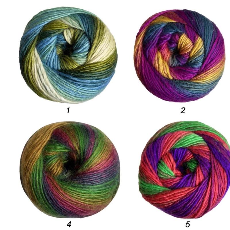 Knitco Elegant Dk 100% Acrylic Yarn Ombré Effect 1 x 150g - 420m crochet uk 3
