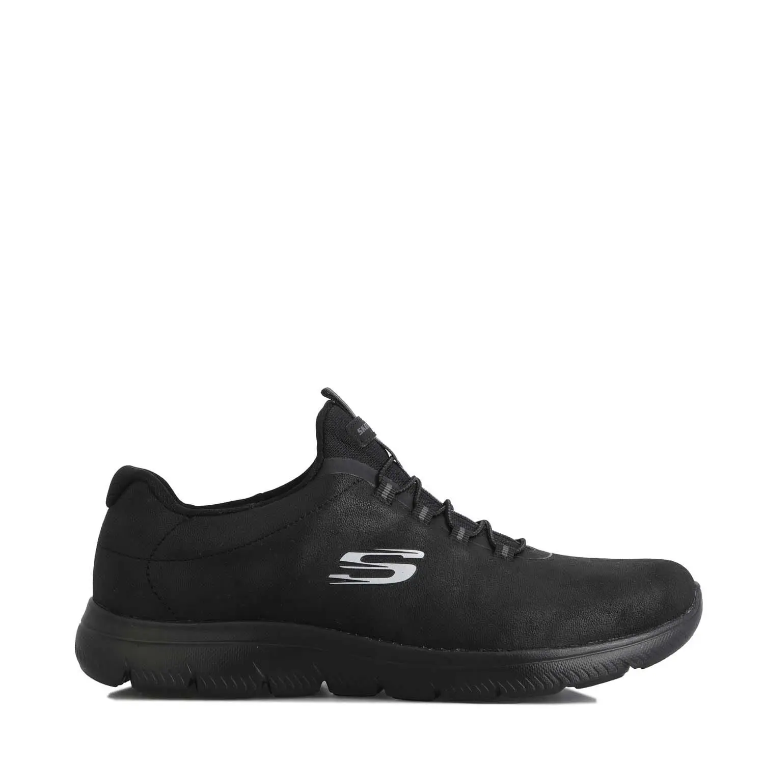 Skechers Womens Summits Itz Bazik Trainers in Black