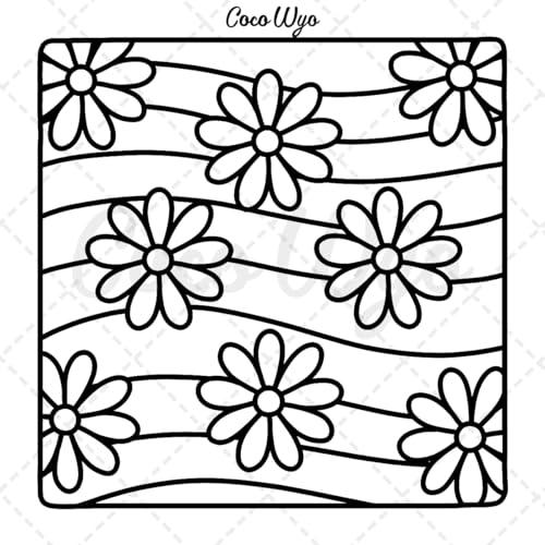 Comfy Patterns Coloring Book for Adults & Kids: Bold, Easy, and Large Designs Featuring Cozy Patterns and Mandalas for Relaxation 6