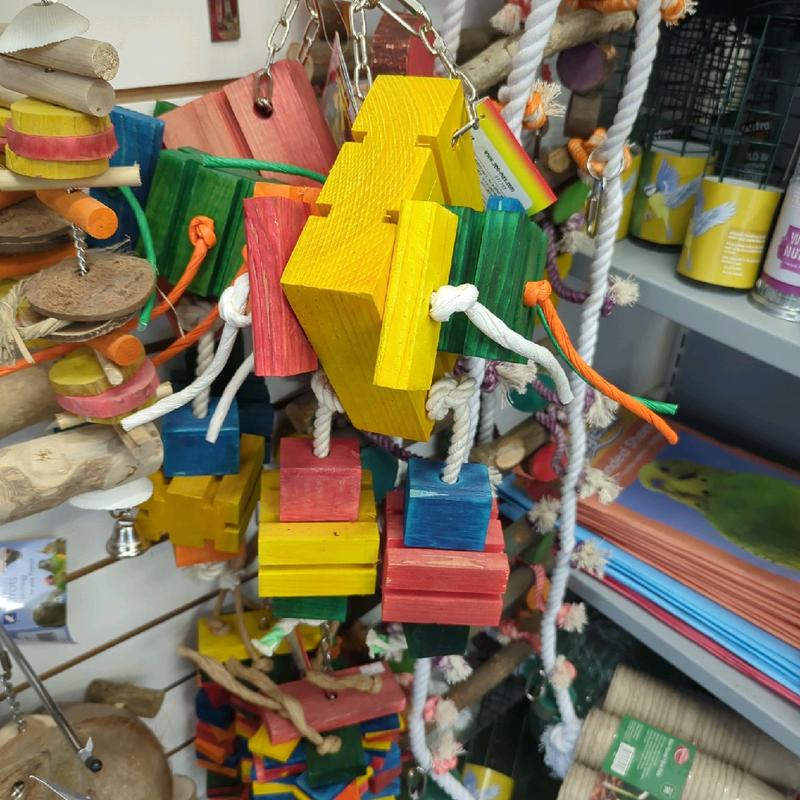 Large Block bird toy 1