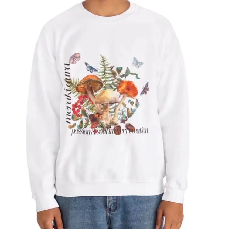 MERAKI AURA MUSHROOM Unisex Crewneck Sweatshirt 4
